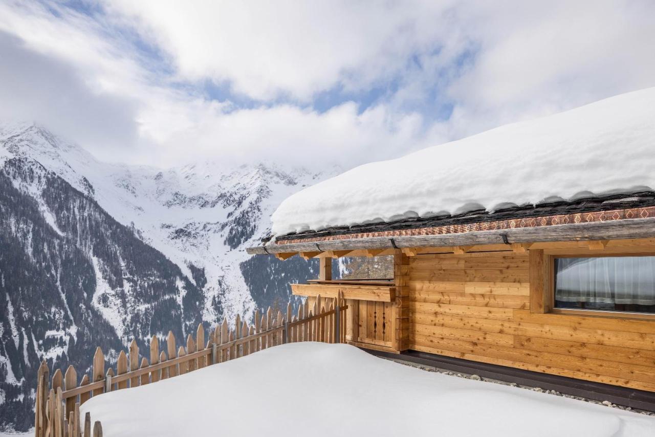 Chalet Henne- Hochgruberhof Selva dei Molini Bagian luar foto
