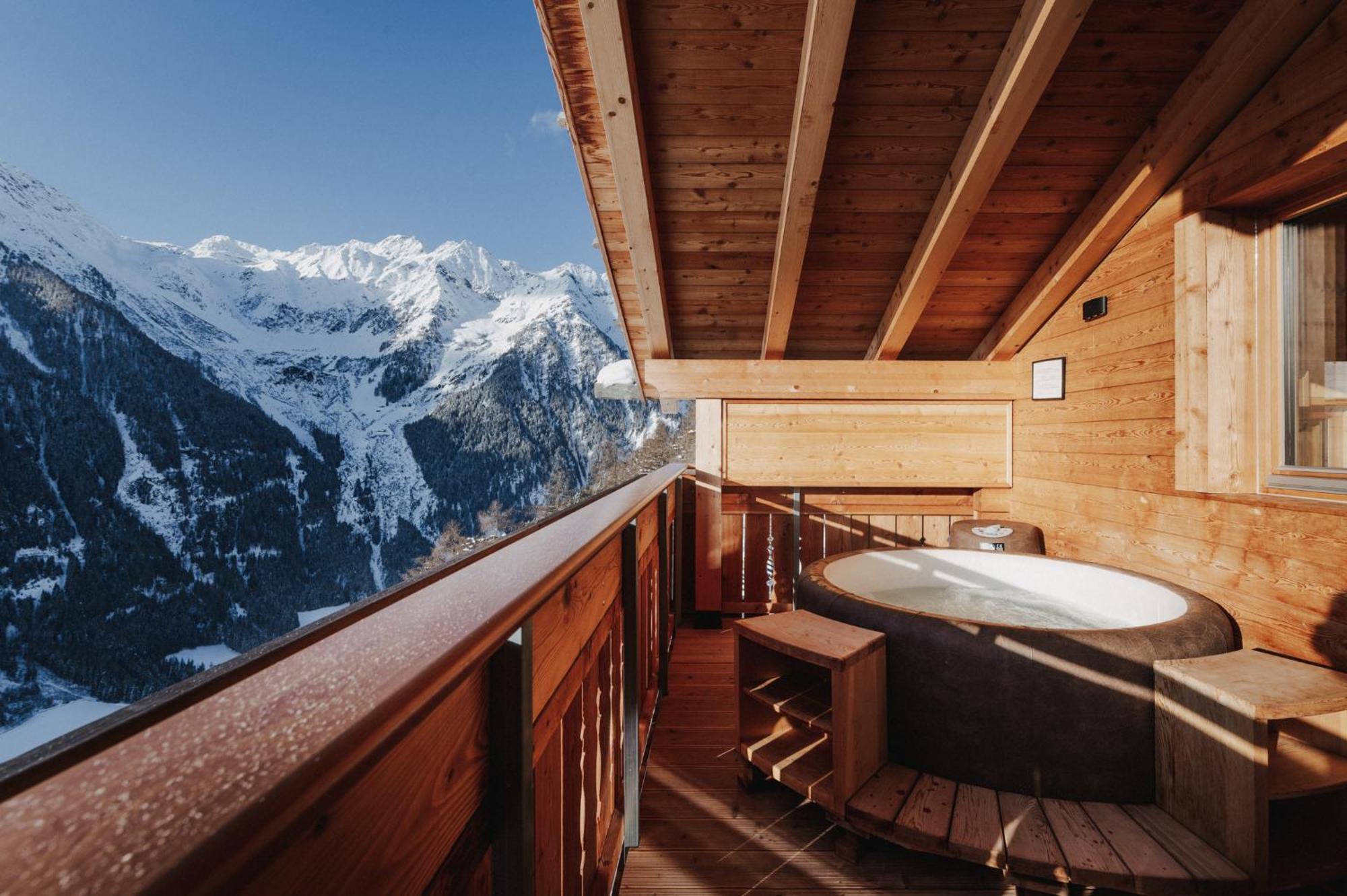 Chalet Henne- Hochgruberhof Selva dei Molini Bagian luar foto